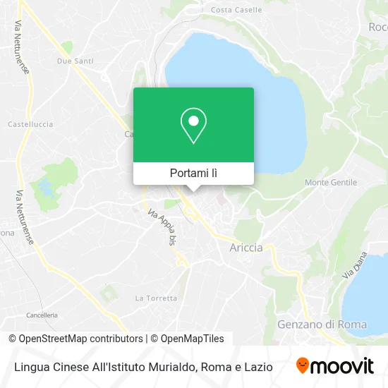 Mappa Lingua Cinese All'Istituto Murialdo