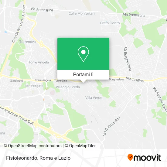 Mappa Fisioleonardo