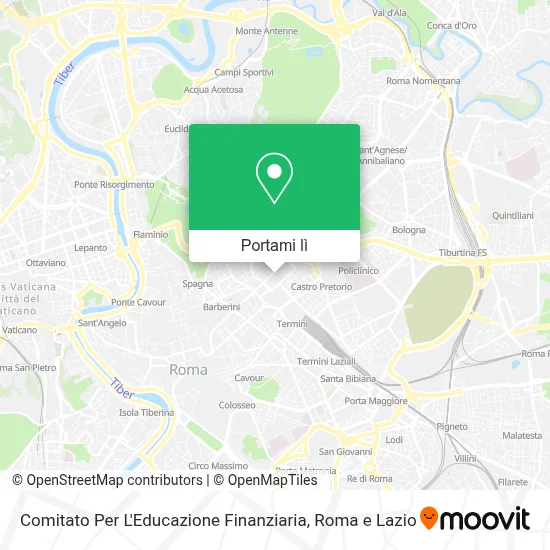 Mappa Comitato Per L'Educazione Finanziaria