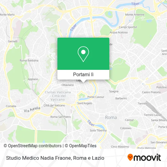 Mappa Studio Medico Nadia Fraone