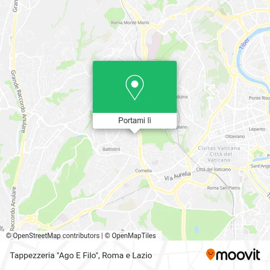 Mappa Tappezzeria "Ago E Filo"
