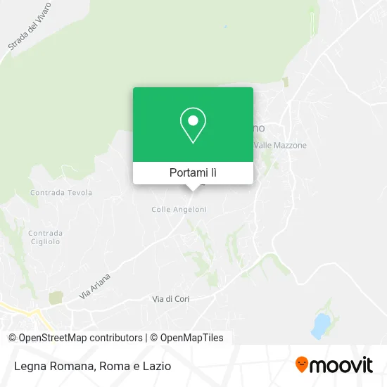 Mappa Legna Romana