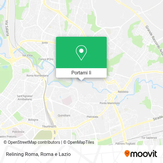 Mappa Relining Roma