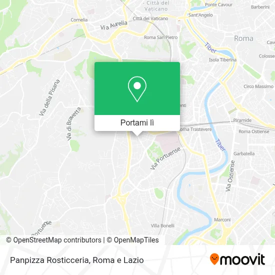 Mappa Panpizza Rosticceria