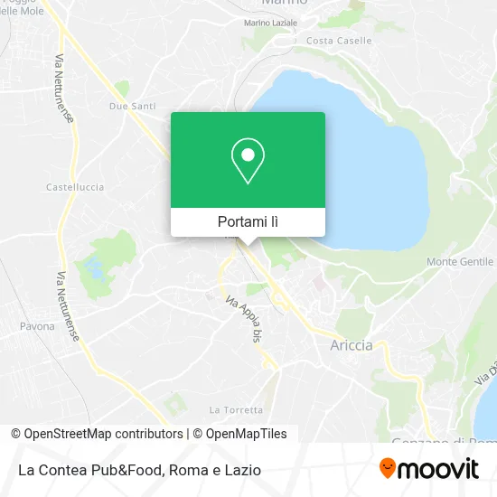 Mappa La Contea Pub&Food