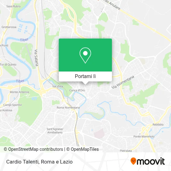 Mappa Cardio Talenti