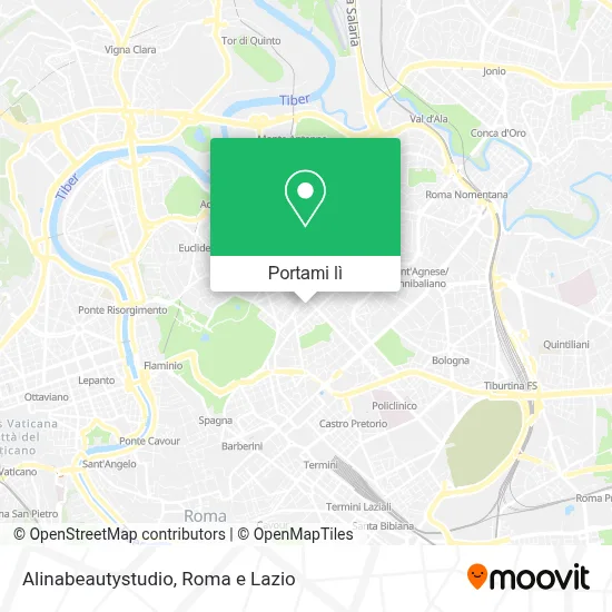 Mappa Alinabeautystudio