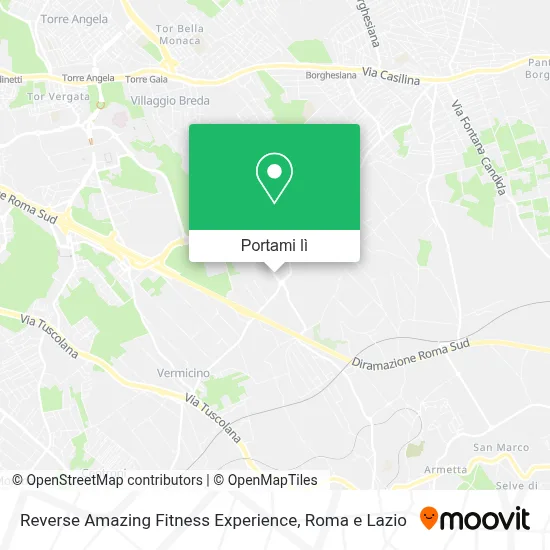 Mappa Reverse Amazing Fitness Experience