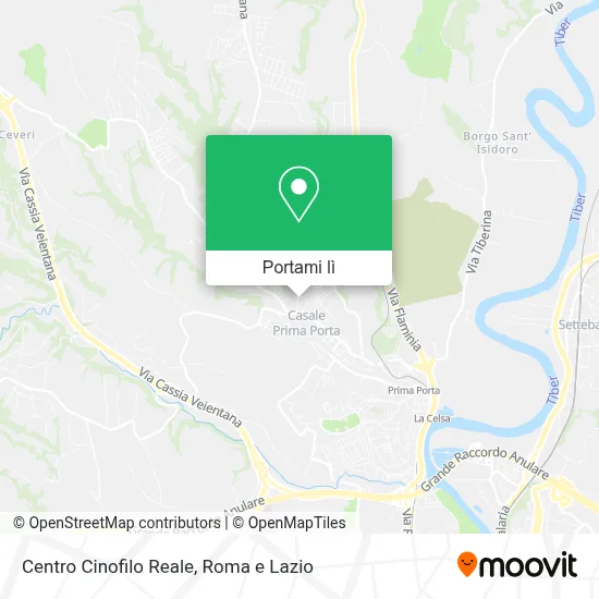 Mappa Centro Cinofilo Reale