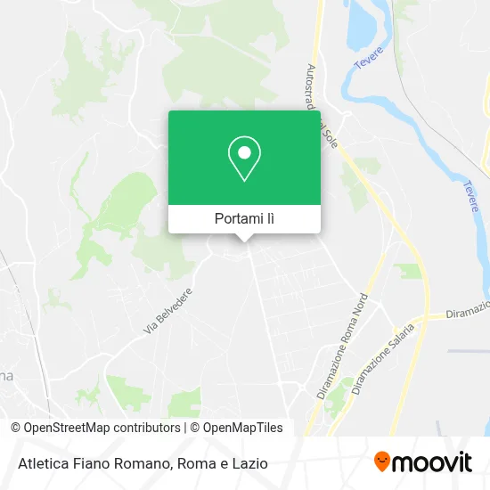 Mappa Atletica Fiano Romano