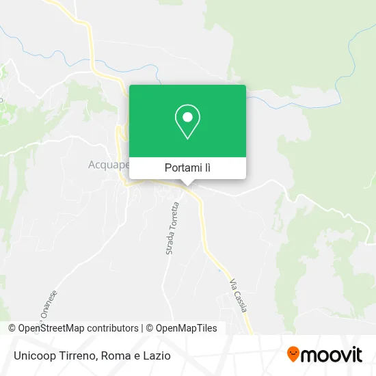 Mappa Unicoop Tirreno