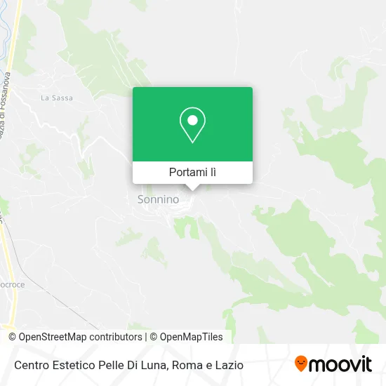 Mappa Centro Estetico Pelle Di Luna