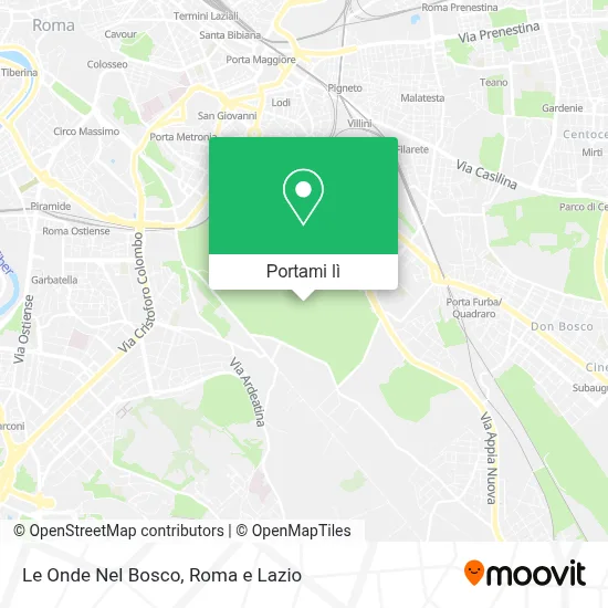 Mappa Le Onde Nel Bosco