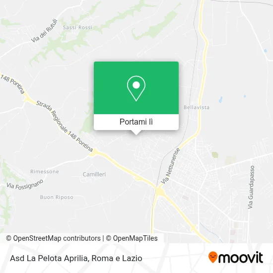 Mappa Asd La Pelota Aprilia