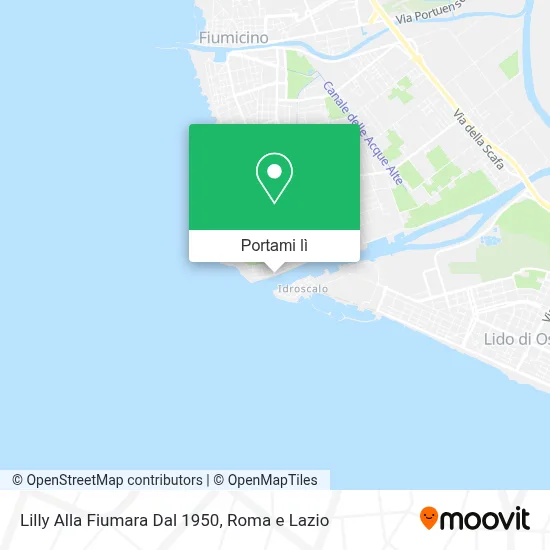 Mappa Lilly Alla Fiumara Dal 1950