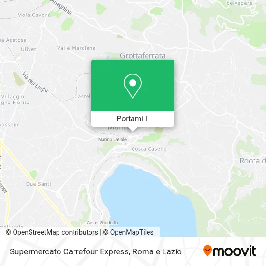 Mappa Supermercato Carrefour Express