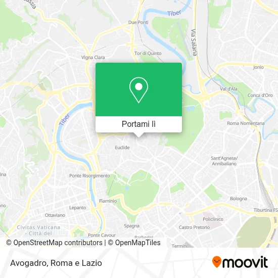 Mappa Avogadro
