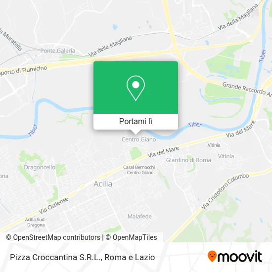 Mappa Pizza Croccantina S.R.L.