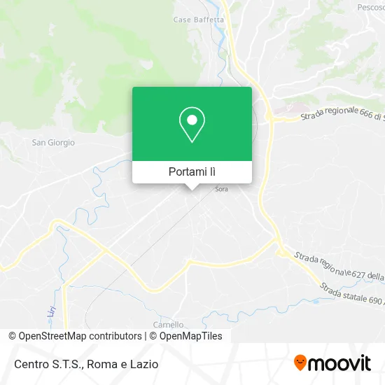 Mappa Centro S.T.S.