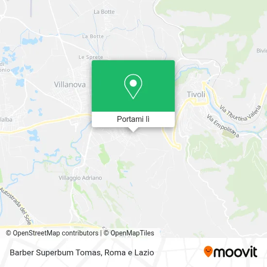 Mappa Barber Superbum Tomas