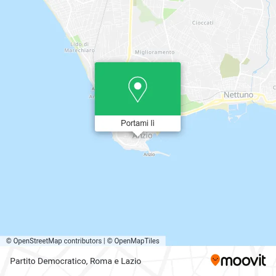 Mappa Partito Democratico