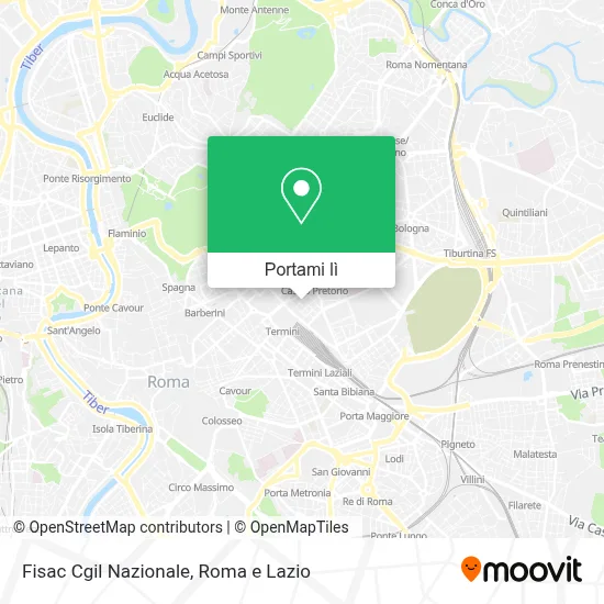 Mappa Fisac Cgil Nazionale