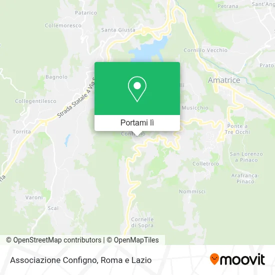Mappa Associazione Configno