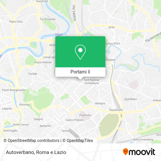 Mappa Autoverbano