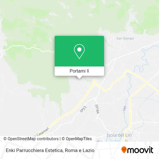 Mappa Enki Parrucchiera Estetica