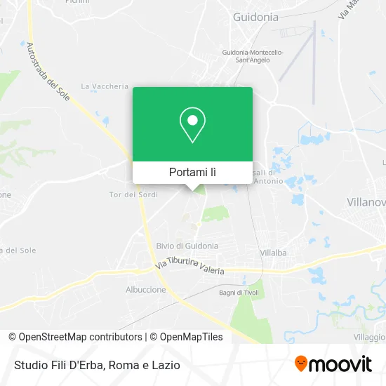 Mappa Studio Fili D'Erba