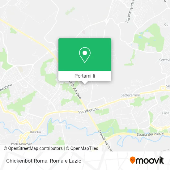 Mappa Chickenbot Roma