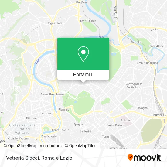 Mappa Vetreria Siacci