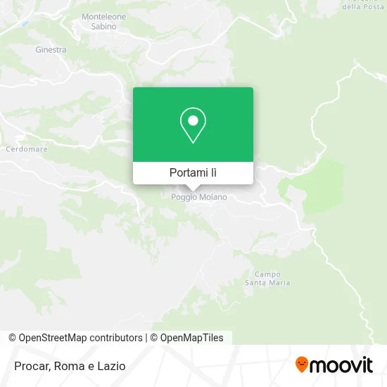 Mappa Procar