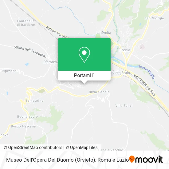 Mappa Museo Dell'Opera Del Duomo (Orvieto)