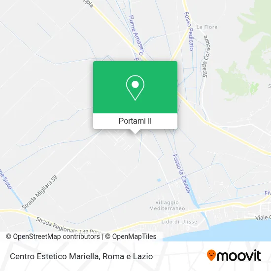 Mappa Centro Estetico Mariella