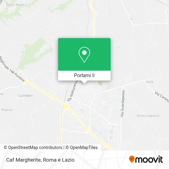 Mappa Caf Margherite