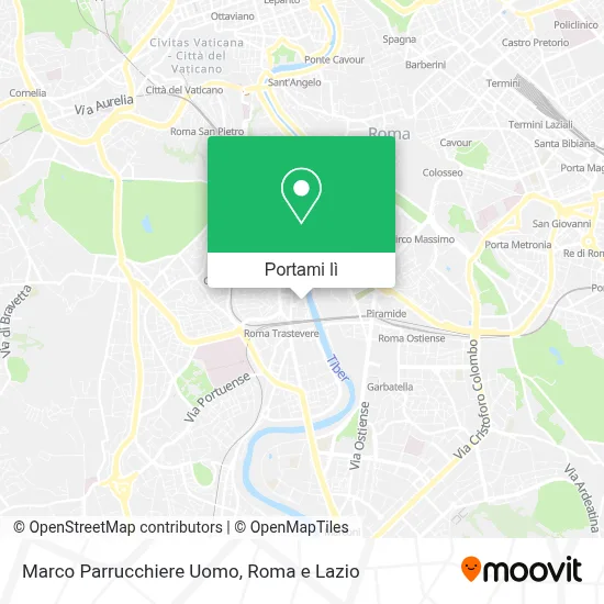 Mappa Marco Parrucchiere Uomo