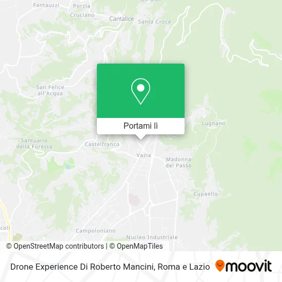 Mappa Drone Experience Di Roberto Mancini