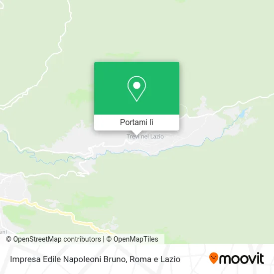 Mappa Impresa Edile Napoleoni Bruno