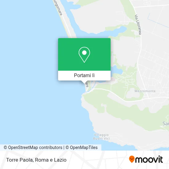 Mappa Torre Paola