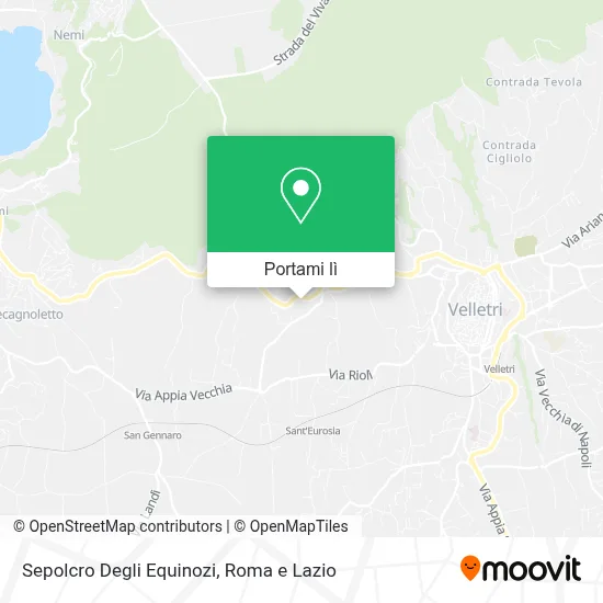 Mappa Sepolcro Degli Equinozi