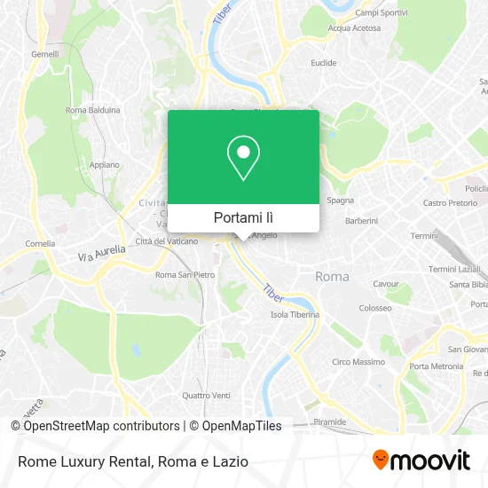 Mappa Rome Luxury Rental