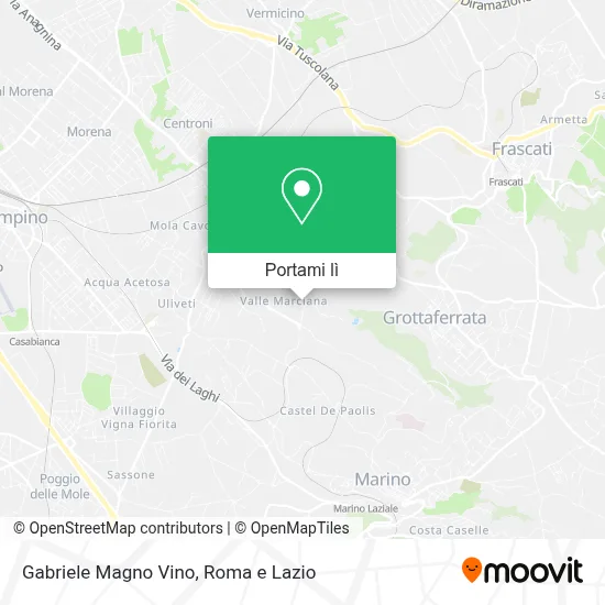 Mappa Gabriele Magno Vino