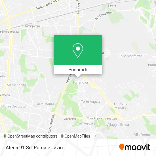 Mappa Atena 91 Srl