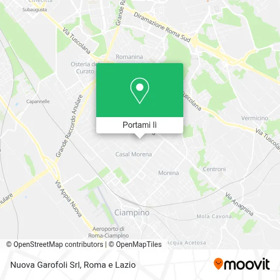 Mappa Nuova Garofoli Srl