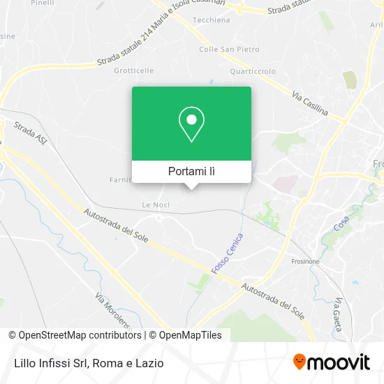 Mappa Lillo Infissi Srl
