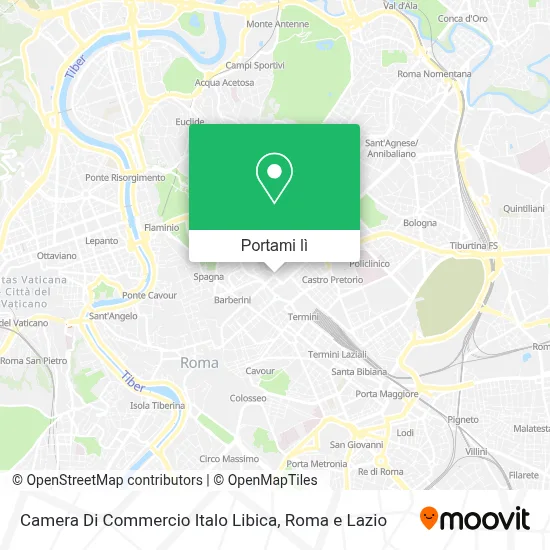 Mappa Camera Di Commercio Italo Libica