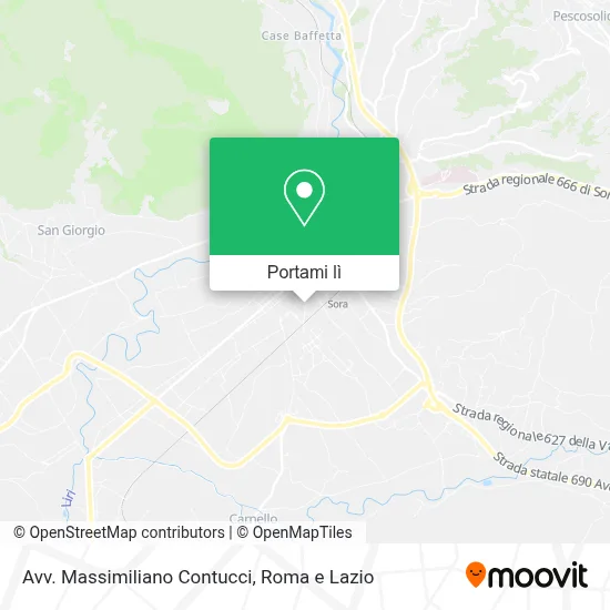 Mappa Avv. Massimiliano Contucci