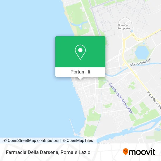 Mappa Farmacia Della Darsena