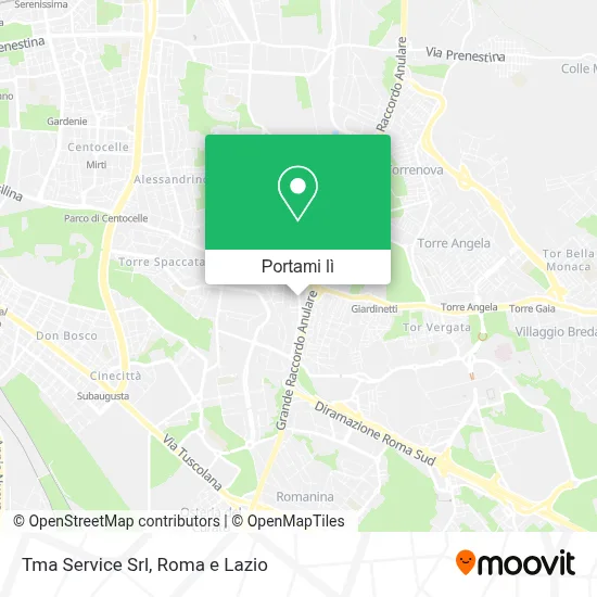Mappa Tma Service Srl